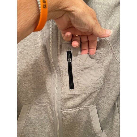 Authentic Performance Training Hoodie YOUTH SZ ‎ XL GRAY - Picture 5 of 16